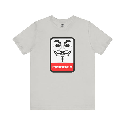 Disobey Guy Fawkes Graphic Tee