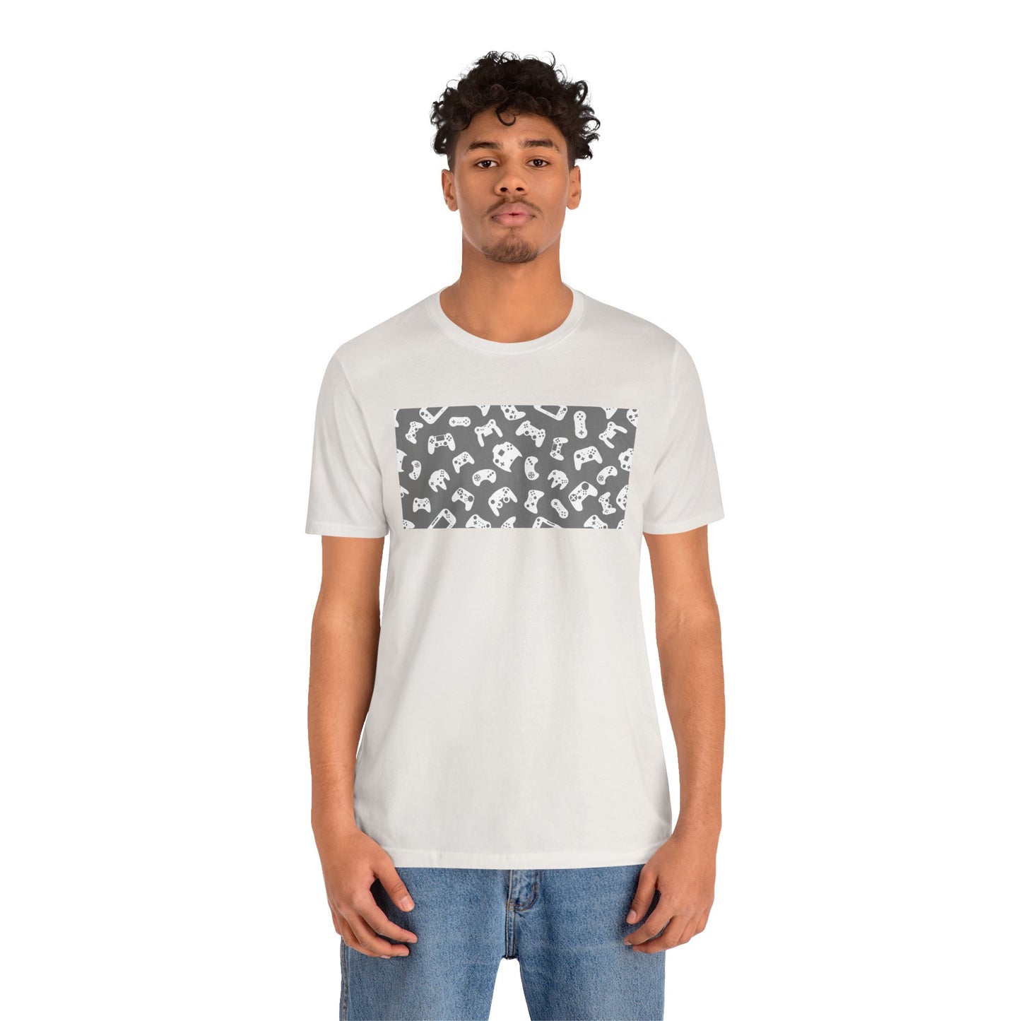 Greige Bomber Graphic Tee