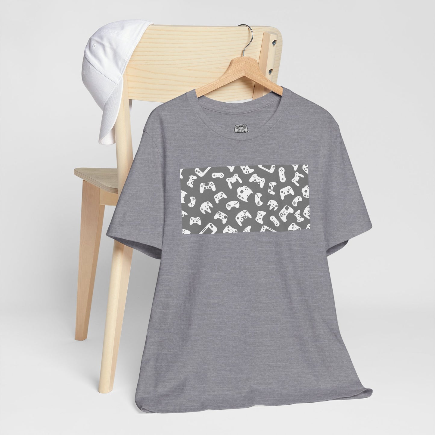 Greige Bomber Graphic Tee