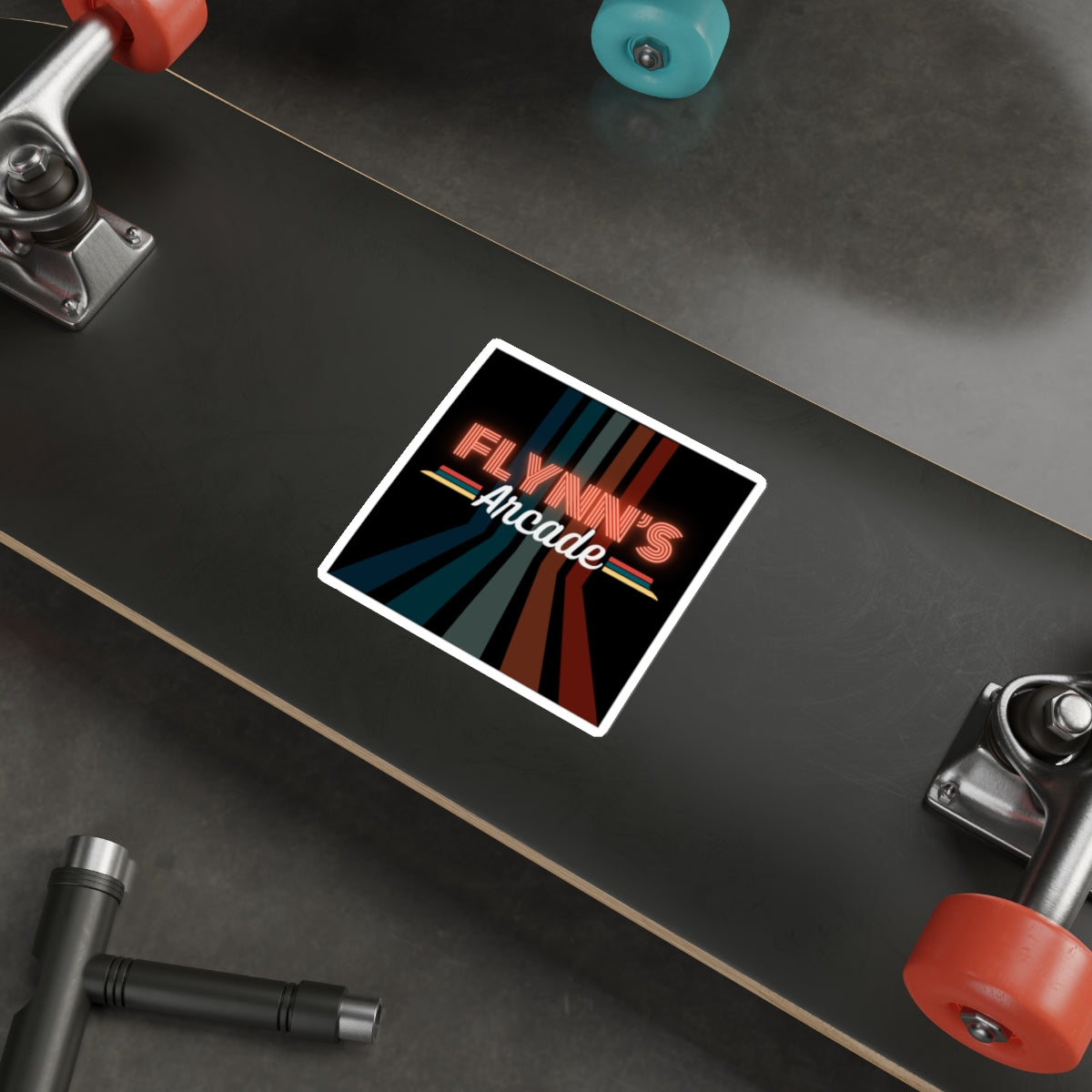 Flynn's Arcade Sticker