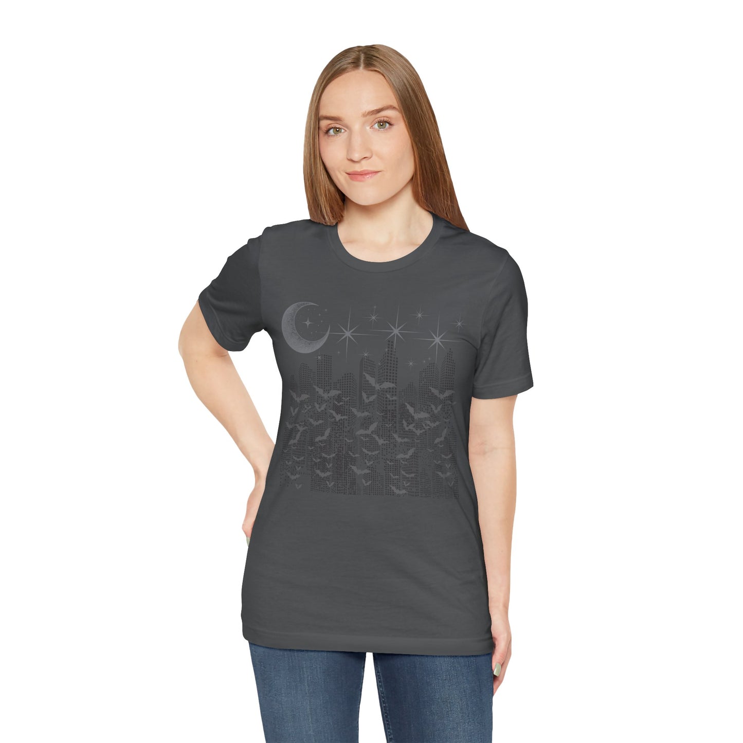 Bat Filled Sky Graphic Tee