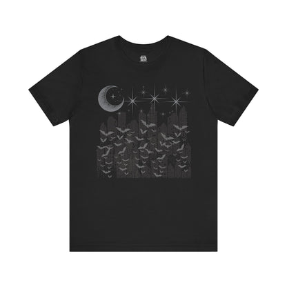 Bat Filled Sky Graphic Tee