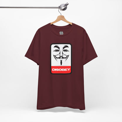 Disobey Guy Fawkes Graphic Tee