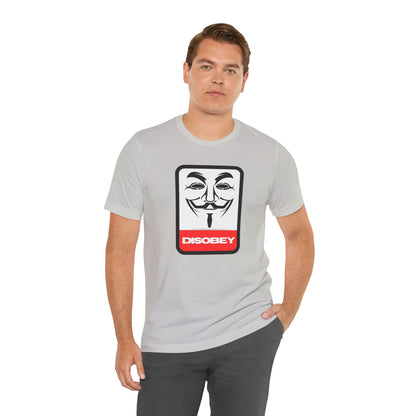 Disobey Guy Fawkes Graphic Tee