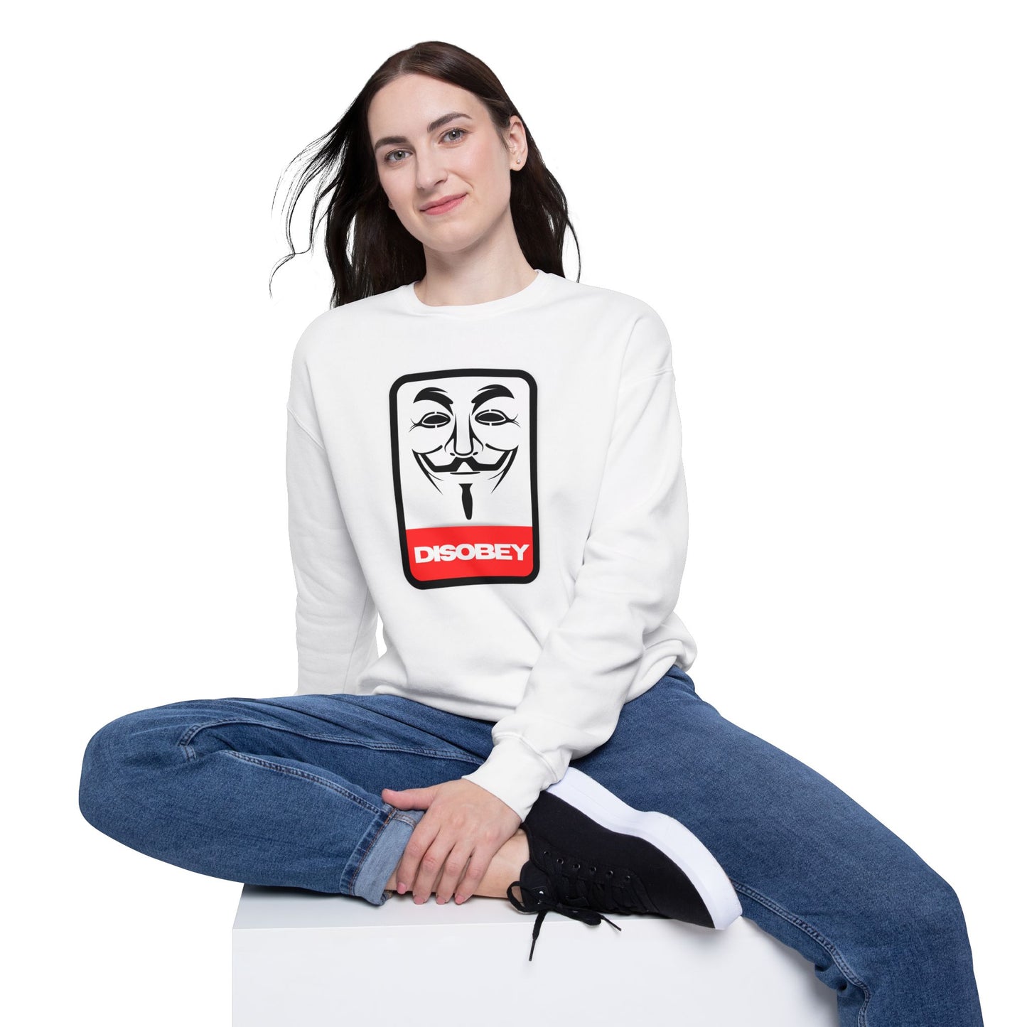 Disobey Guy Fawkes Graphic Sweatshirt