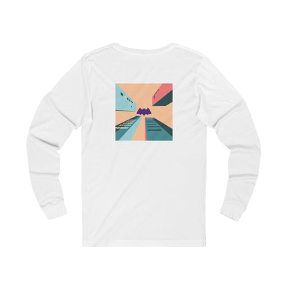 Retro Bat Long Sleeve Graphic Tee