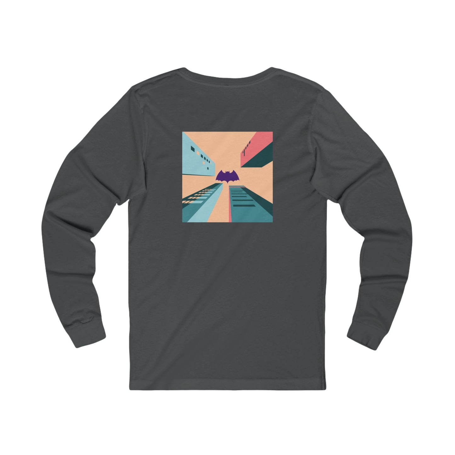Retro Bat Long Sleeve Graphic Tee