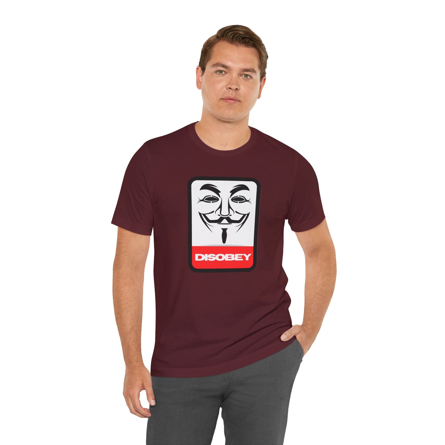 Disobey Guy Fawkes Graphic Tee