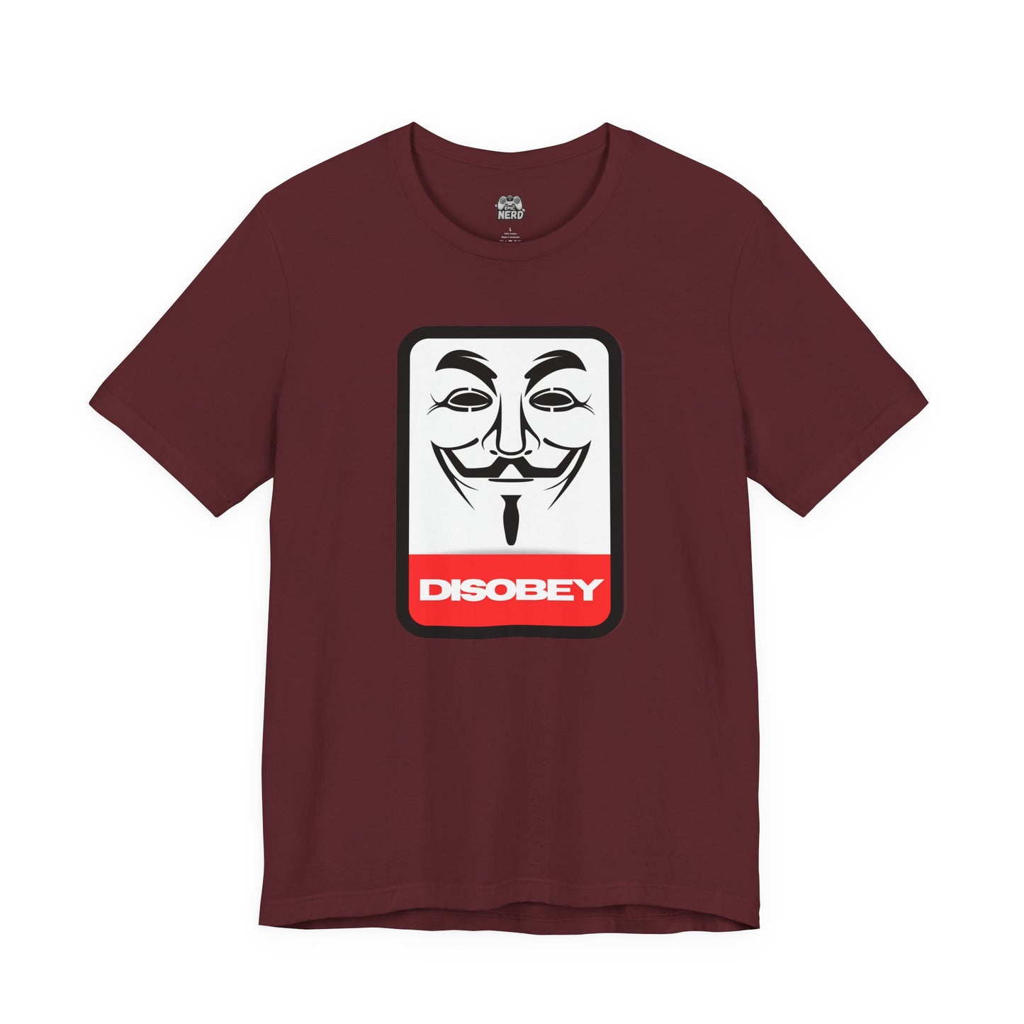 Disobey Guy Fawkes Graphic Tee