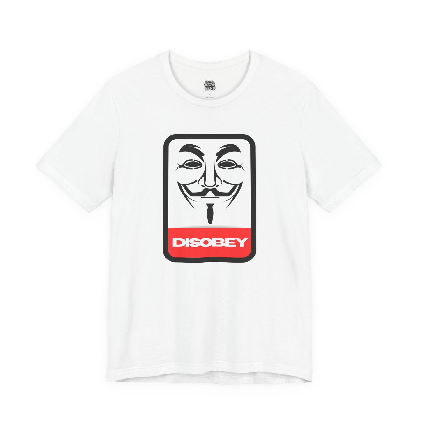 Disobey Guy Fawkes Graphic Tee