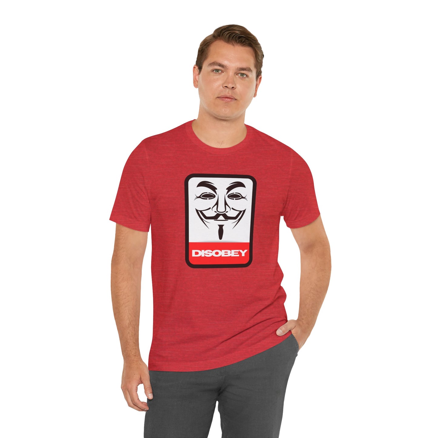 Disobey Guy Fawkes Graphic Tee