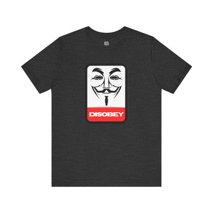 Disobey Guy Fawkes Graphic Tee