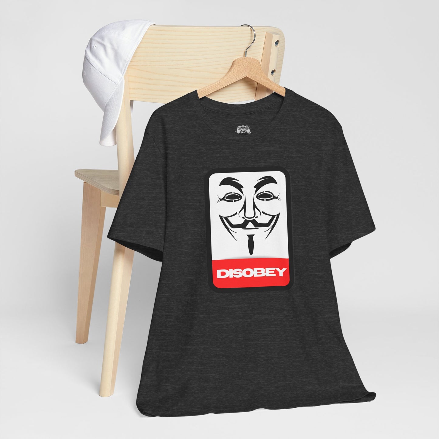Disobey Guy Fawkes Graphic Tee