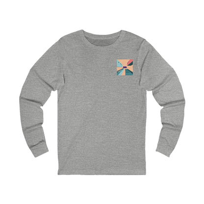 Retro Bat Long Sleeve Graphic Tee