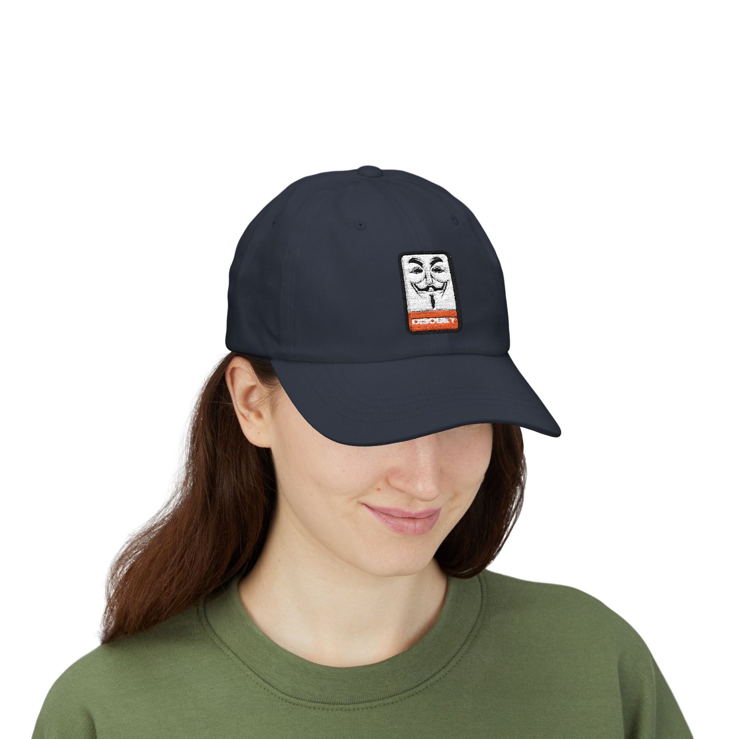Disobey Guy Fawkes Flex Fit Hat