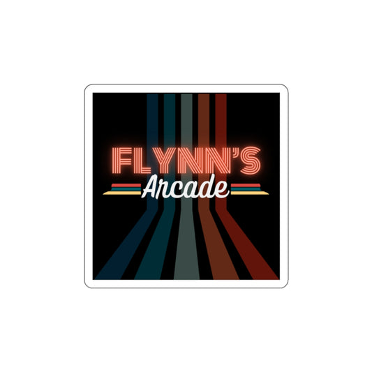 Flynn's Arcade Sticker