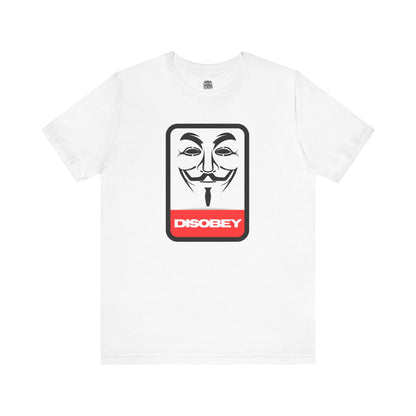 Disobey Guy Fawkes Graphic Tee