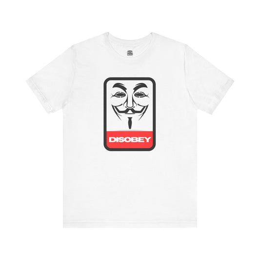 Disobey Guy Fawkes Graphic Tee