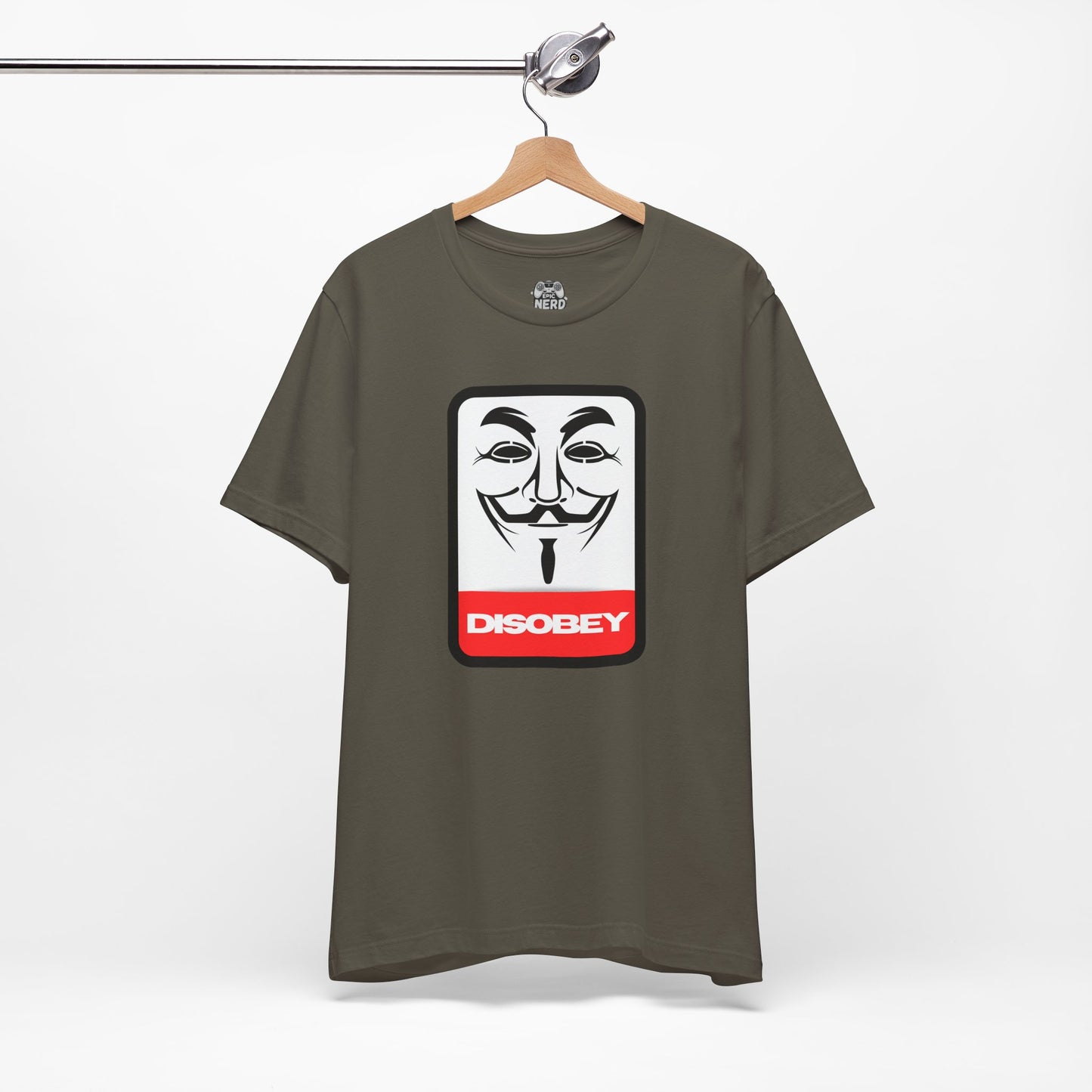 Disobey Guy Fawkes Graphic Tee