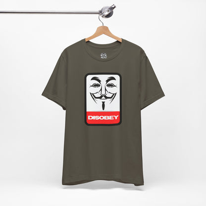 Disobey Guy Fawkes Graphic Tee
