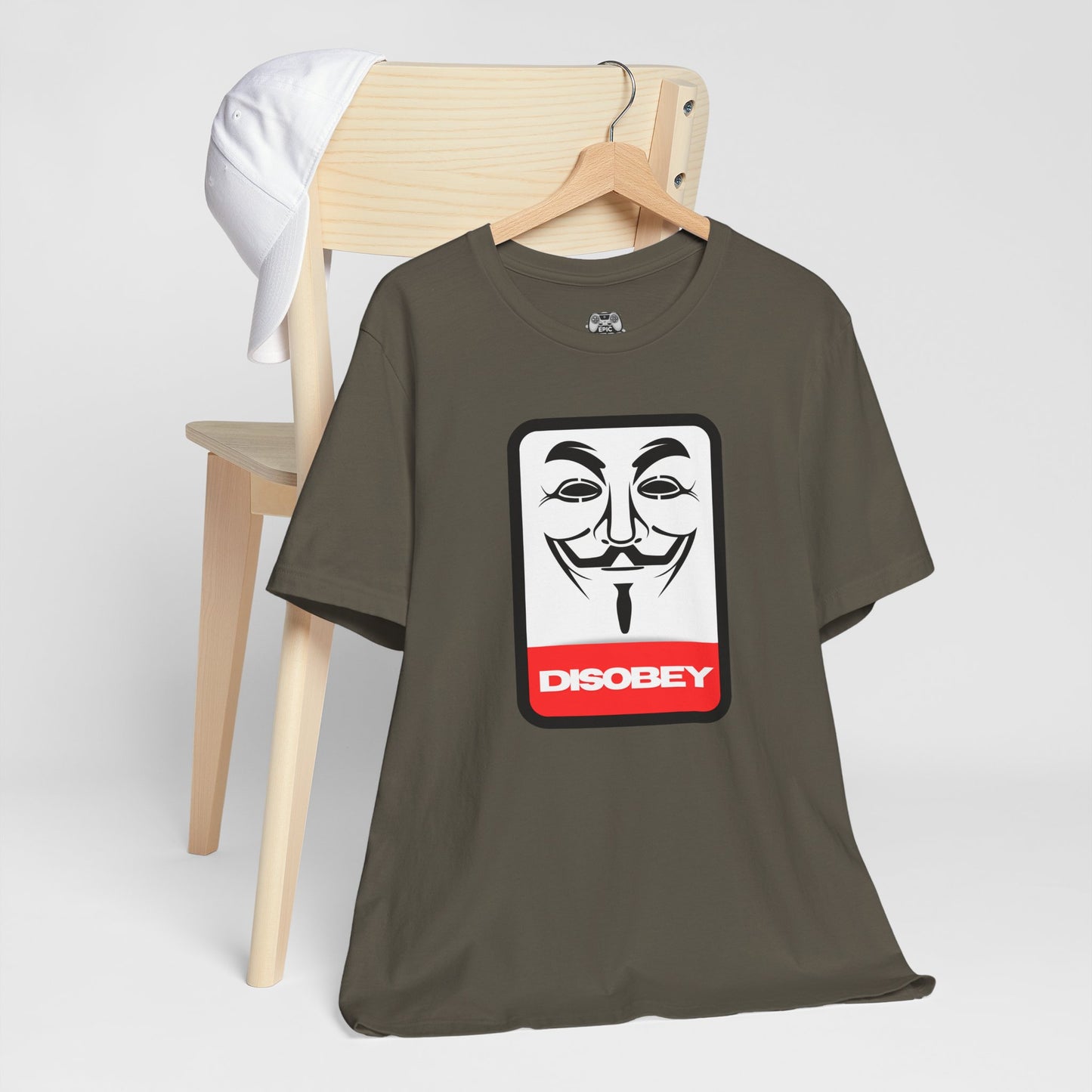 Disobey Guy Fawkes Graphic Tee