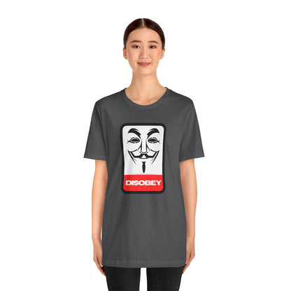 Disobey Guy Fawkes Graphic Tee