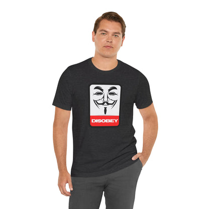 Disobey Guy Fawkes Graphic Tee