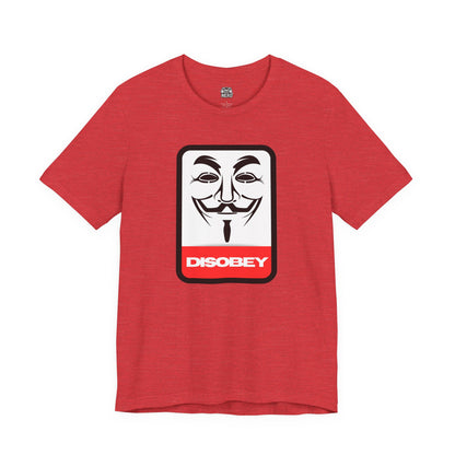 Disobey Guy Fawkes Graphic Tee