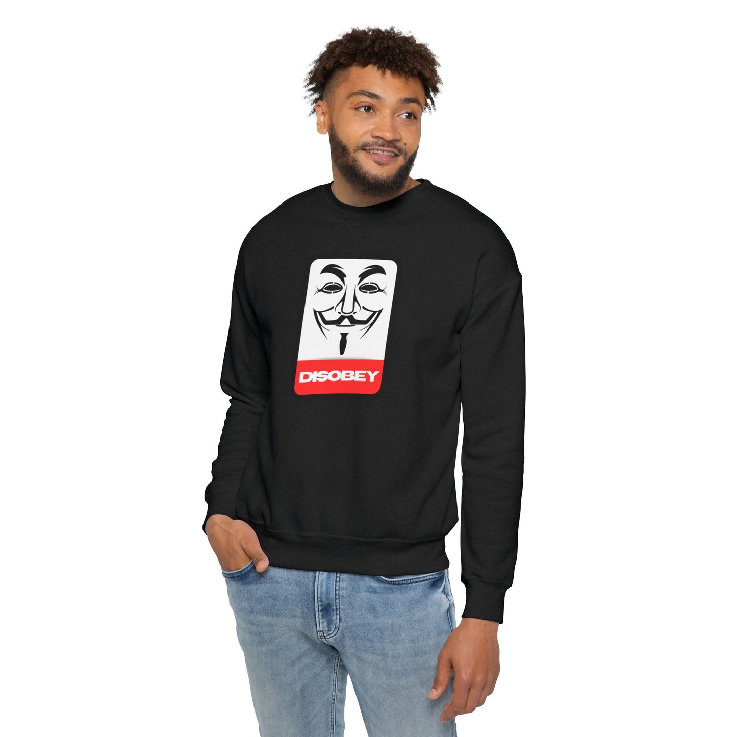 Disobey Guy Fawkes Graphic Sweatshirt