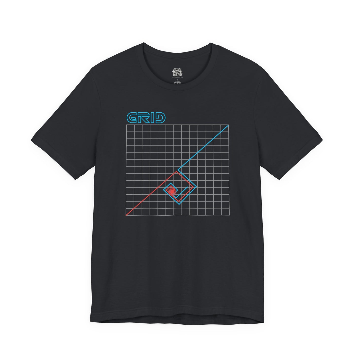 Retro Grid Graphic Tee