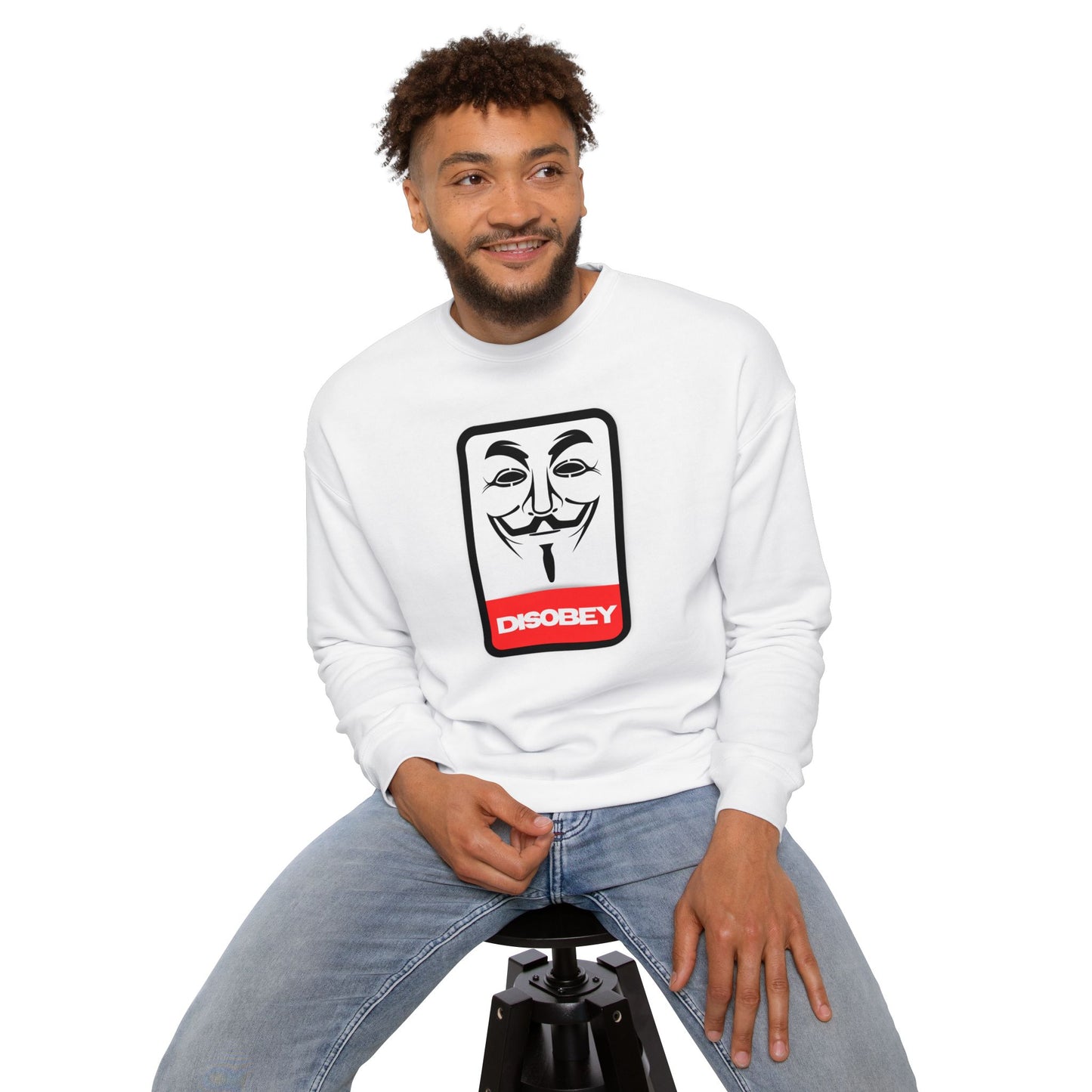 Disobey Guy Fawkes Graphic Sweatshirt