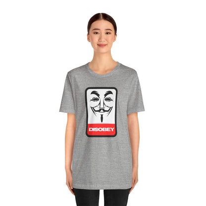 Disobey Guy Fawkes Graphic Tee