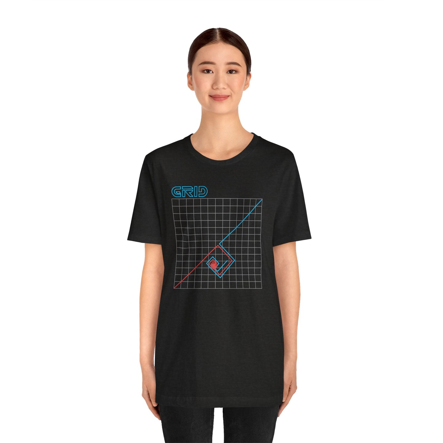 Retro Grid Graphic Tee