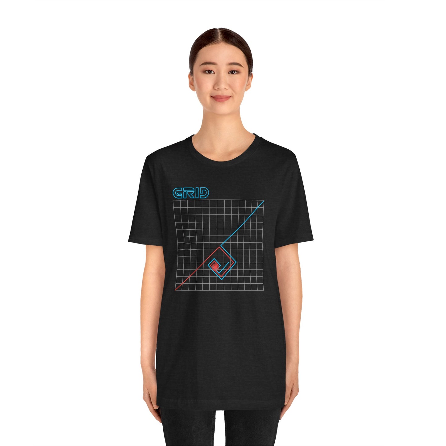 Retro Grid Graphic Tee