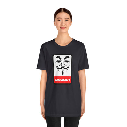 Disobey Guy Fawkes Graphic Tee