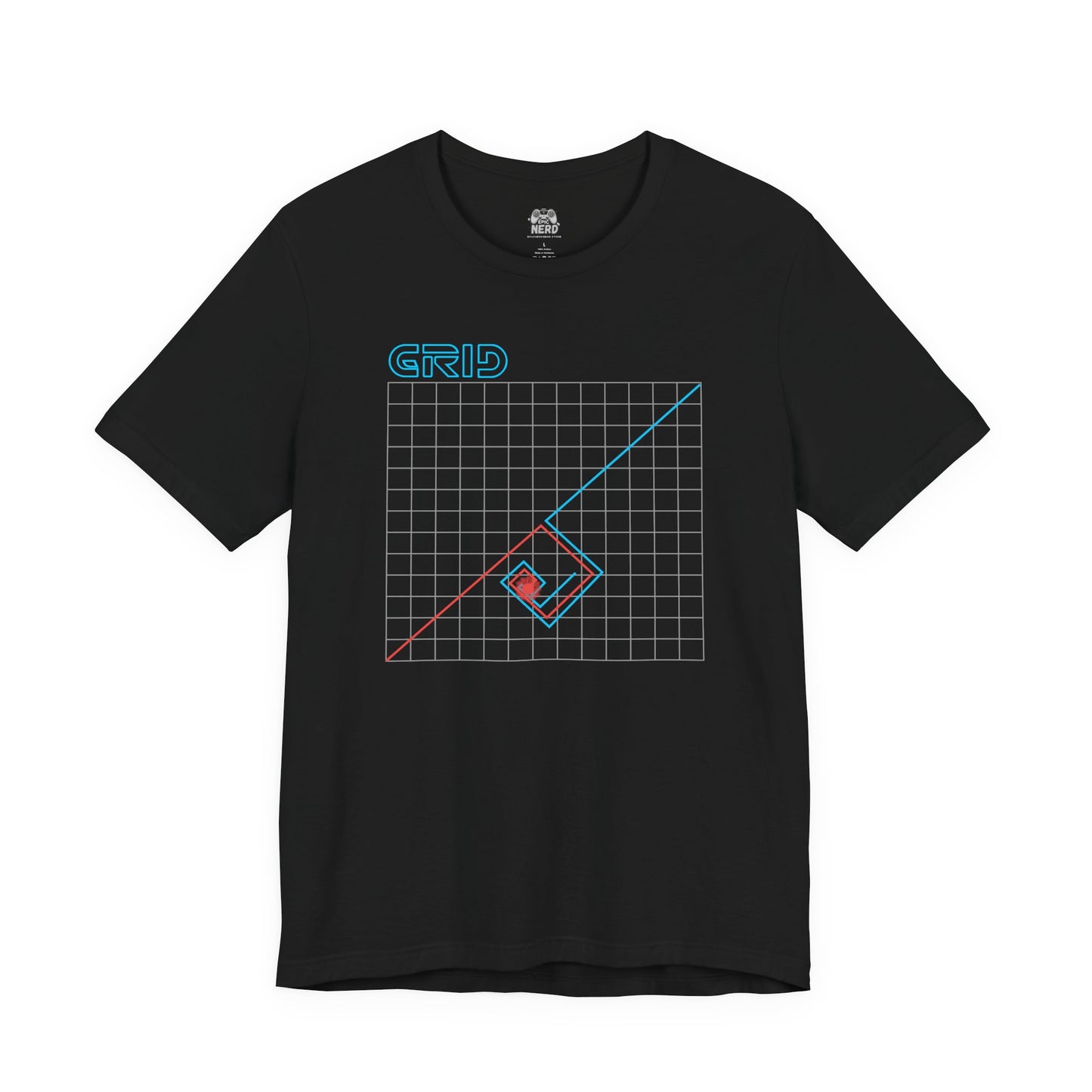 Retro Grid Graphic Tee