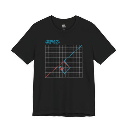 Retro Grid Graphic Tee
