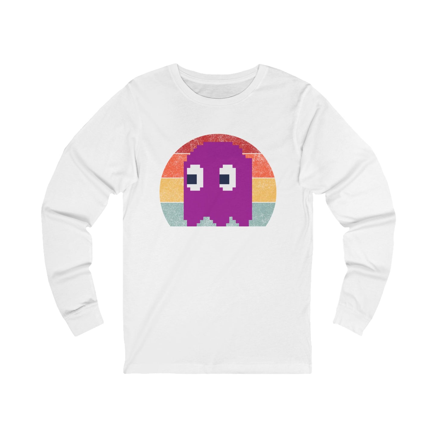 Retro Boo Graphic Long Sleeve Tee