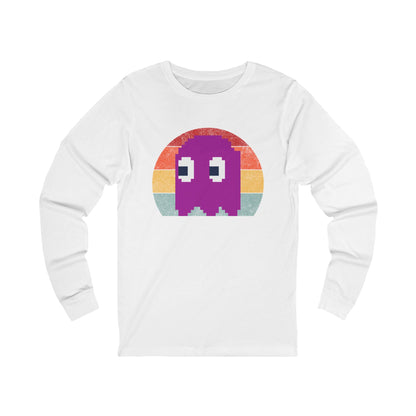 Retro Boo Graphic Long Sleeve Tee