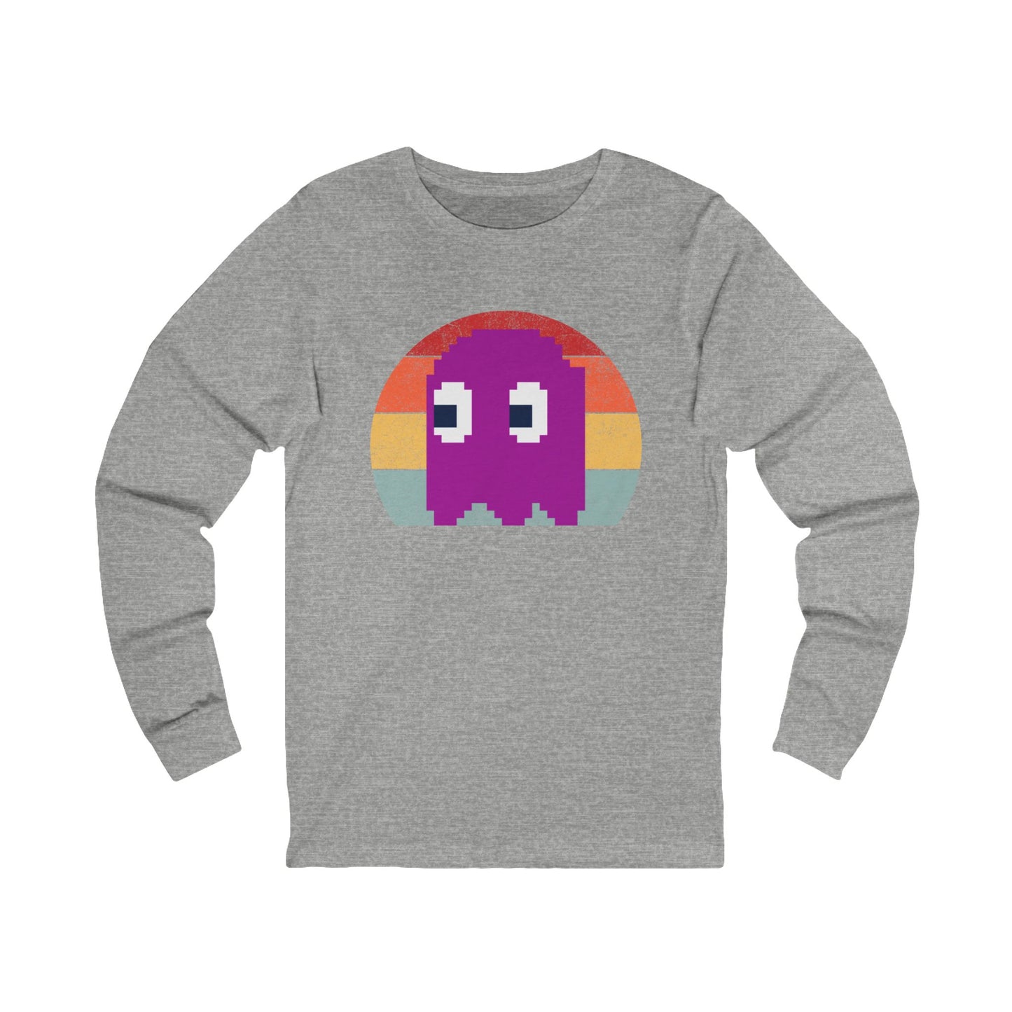 Retro Boo Graphic Long Sleeve Tee