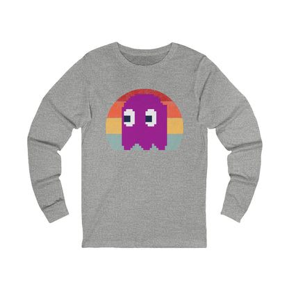 Retro Boo Graphic Long Sleeve Tee