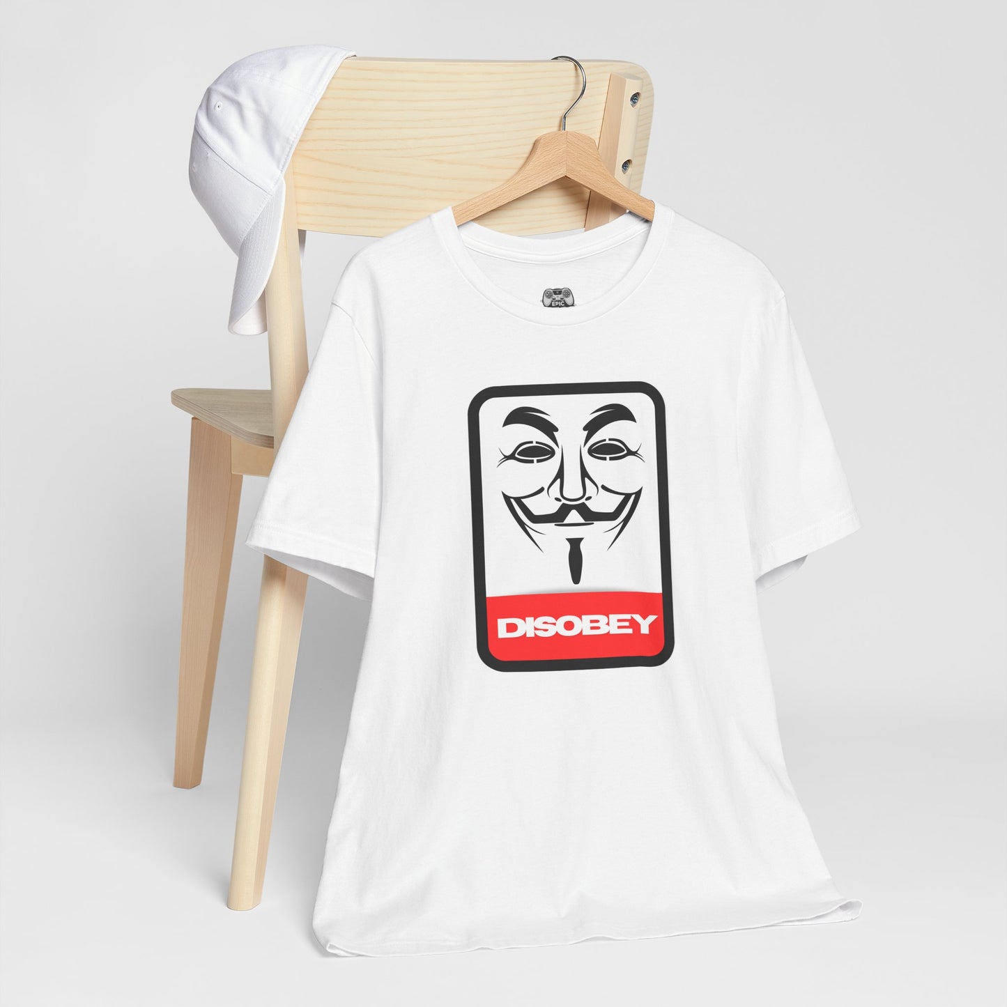 Disobey Guy Fawkes Graphic Tee