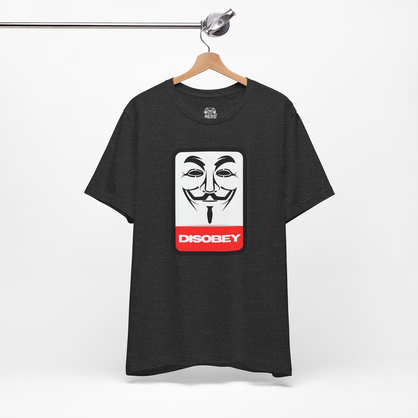 Disobey Guy Fawkes Graphic Tee