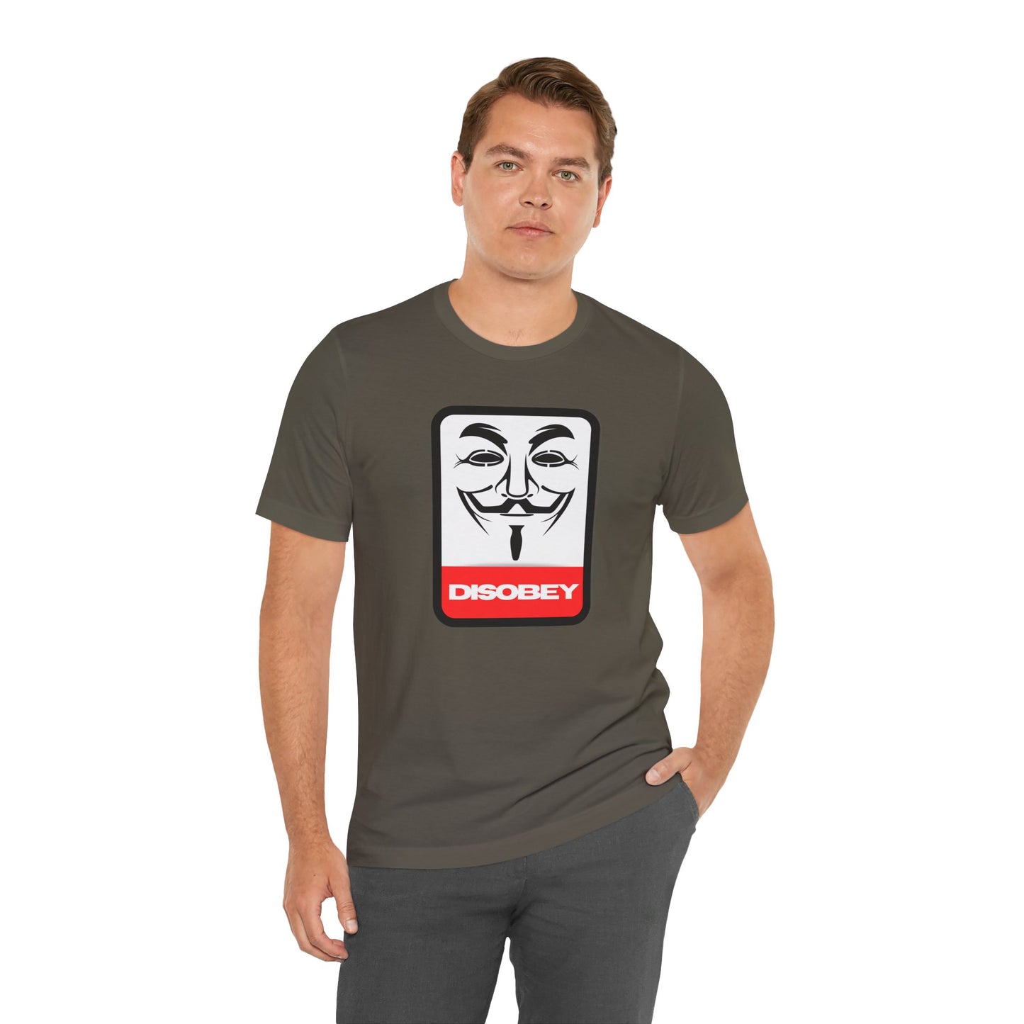 Disobey Guy Fawkes Graphic Tee