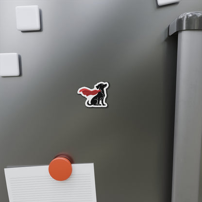 A Man and His Dog Magnet