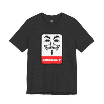 Disobey Guy Fawkes Graphic Tee