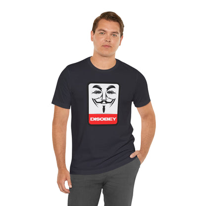 Disobey Guy Fawkes Graphic Tee