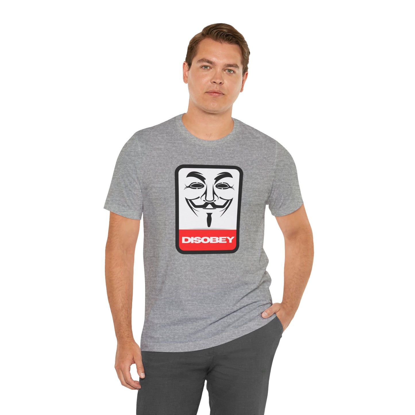 Disobey Guy Fawkes Graphic Tee