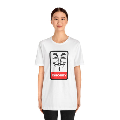 Disobey Guy Fawkes Graphic Tee