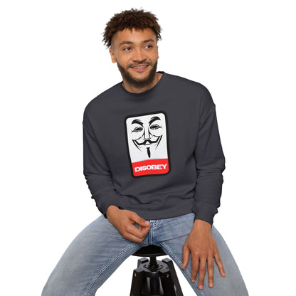 Disobey Guy Fawkes Graphic Sweatshirt